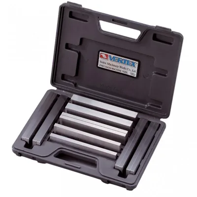 Jogo de 18 calços temperados e retificados 0,01mm 50hrc espessura de 8,5mm - vp118a vertex
