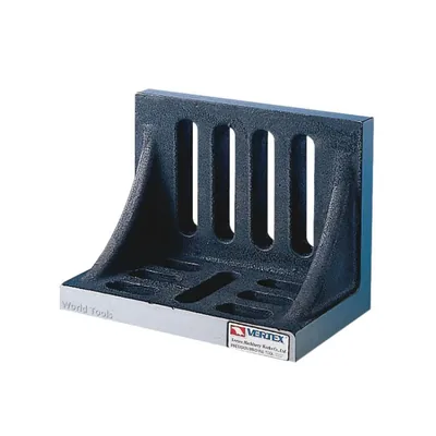 Cantoneira de ferro fundido com ranhuras 250 x 126 x 202mm - vr-10 vertex