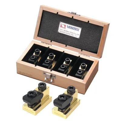Kit de fixador lateral com 4 peças para mesas com canal 12,0mm - ck-3712 vertex