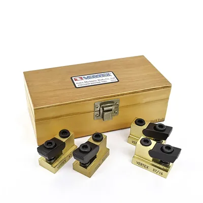 Kit de fixador lateral com 4 peças para mesas com canal 16,0mm - ck-3716 vertex
