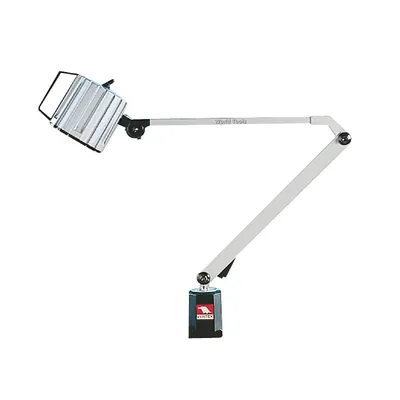 Luminária blindada com lâmpada halógena com haste de 430 x 400mm 220v - vhl-300l vertex