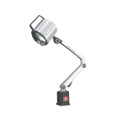 Luminária blindada com lâmpada halógena com haste de 250 x 200mm 220v - vhl-300m vertex