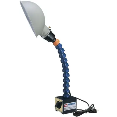 Luminária flexível base magnética incorporada 220v - vml-b vertex