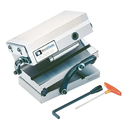 Mesa de seno magnética 300 x 150mm duas inclinações 0 a 60 graus - v-612ms vertex