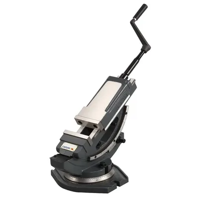 Morsa hidráulica inclinável em 50 graus abertura 0 a 170mm altura 230mm - vht-4 vertex