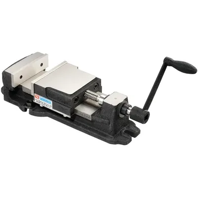 Morsa mecânica fixa abertura 0 a 112mm mordentes 150mm - vk-6-f vertex