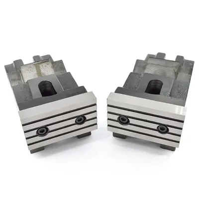 Morsa com mordentes separados para fixar peças de 350 x 140mm - fv-350 vertex