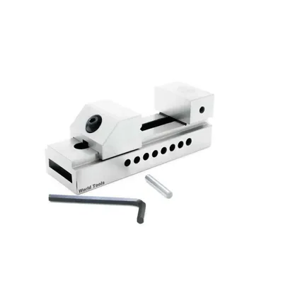 Morsa de precisão retificada abertura 0 a 080mm mordentes 050mm - vb20 gin