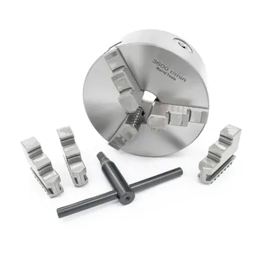 Placa de torno 3 castanhas universais ø 160mm com furação traseira - k-11160 viber