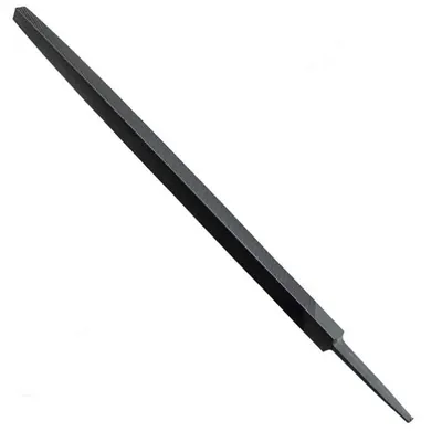 Lima mecânica triangular com corte duplo bastarda 6" polegadas - l103-16 starrett