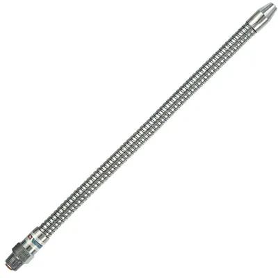 Flexível metálico p/refrigeração rosca 3/8" x 370mm - vms-3/8" vertex