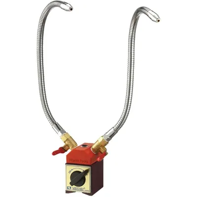 Base magnética com dois bicos de refrigeração metálicos - vmh-64 vertex