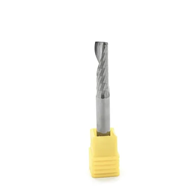 Fresa metal duro para acrílico cnc router 1 corte ø 06,0 - 050 - 22,0mm h06 - dry cut