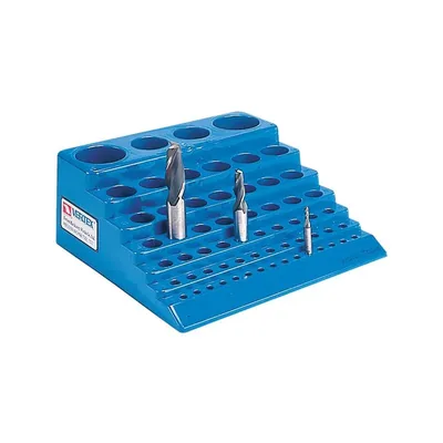 Rack porta fresas e brocas com 062 alojamentos capacidade de ø 6 a 42mm - vms-2 vertex