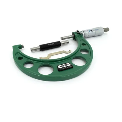 Micrômetro universal 075 a 100 x 0,01mm arco leve - 3203-100a insize