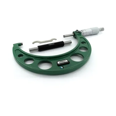 Micrômetro universal 100 a 125 x 0,01mm arco leve - 3203-125a insize