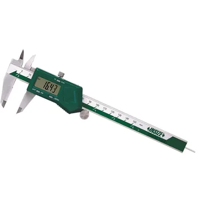 Paquímetro digital haste redonda 0 a 150 x 0,01mm com saída usb - 1119-150 insize