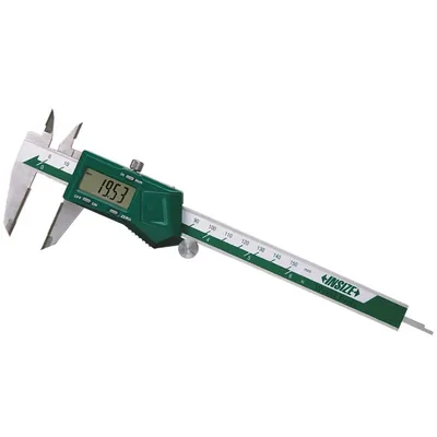 Paquímetro digital bico de metal duro 0 a 200 x 0,01mm com saída usb - 1110-200a insize