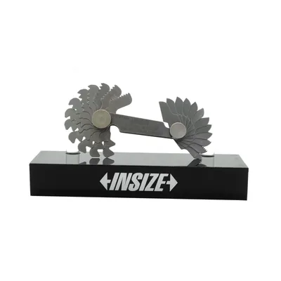 Calibre de rosca métrica 60 graus com 24 peças 0,25 a 07,0mm - 4820-124 insize