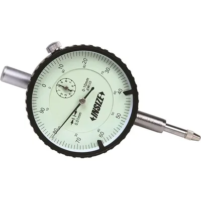 Relógio comparador 0 a 05 x 0,01mm com mostrador de 58mm - 2308-5a insize