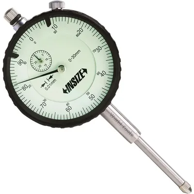 Relógio comparador 0 a 20 x 0,01mm com mostrador de 58mm - 2310-20a insize