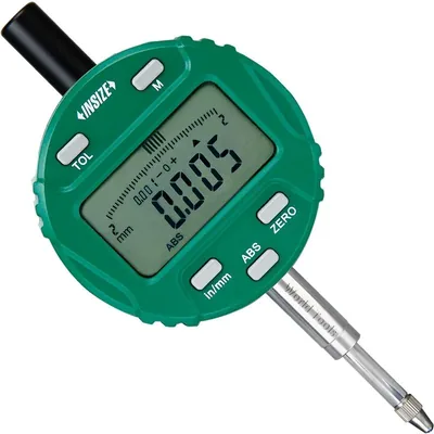 Relógio comparador digital 0 a 12,7 x 0,001mm giratório com multi-funções - 2103-10 insize