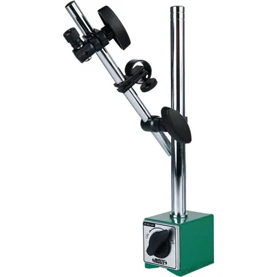 Base magnética 080kgf p/relógio haste fixa ø 16 x 225mm ø 12 x 200mm c/ajuste fino - 6202-80 insize