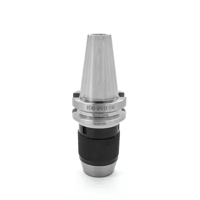 Cone bt40 com mandril de aperto rápido integrado ø 01,0 a 13,0mm - bt40-apu13m mawbra