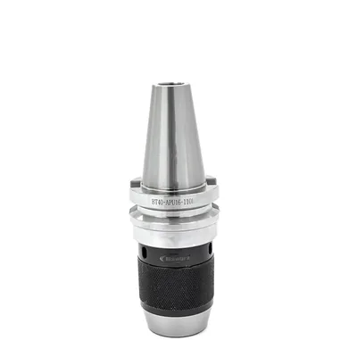 Cone bt40 com mandril de aperto rápido integrado ø 01,0 a 16,0mm - bt40-apu16m mawbra