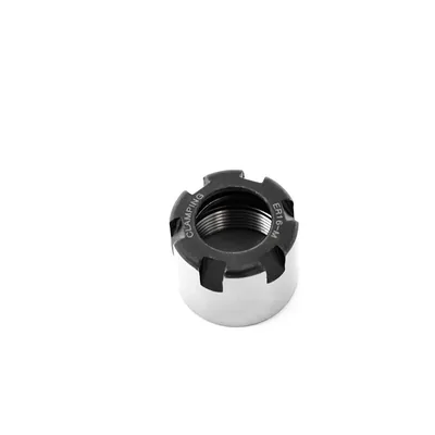 Porca para fixação de pinças er-16m m19 x 1,00 tipo castelo - p-er16m mawbra