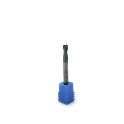 Fresa metal duro 45hrc toroidal 2 cortes ø 05,0 - r1,0 - 050 - 13,0mm h05 tialn - dry cut