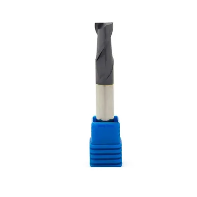 Fresa metal duro 45hrc toroidal 2 cortes ø 12,0 - r0,5 - 075 - 30,0mm h12 curta tialn - guran