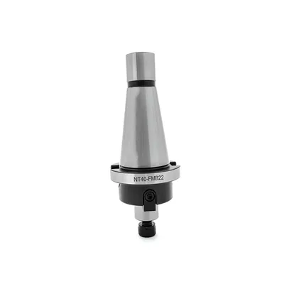 Cone iso40 din2080 porta fresa / cabeçote piloto ø 22mm l020mm - nt40-fmb22-020l mawbra