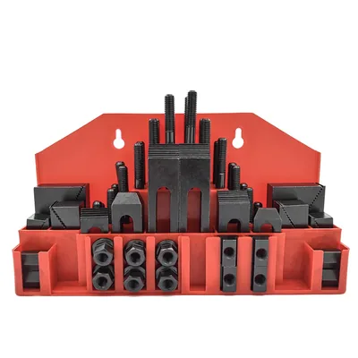 Kit de fixação com 58 peças para mesa com canal de 14,0mm fuso m12 - ck-12a mawbra