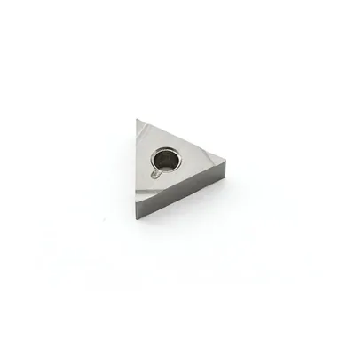 Inserto cermet para torneamento tngg 160402r-f dc400 - dry cut