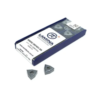 Inserto para torneamento wnmg 060404 nn lt10 - lamina