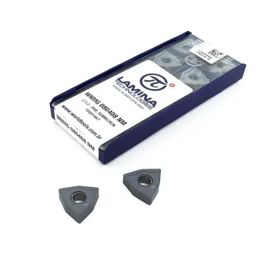 Inserto para torneamento wnmg 080408 nn lt10 - lamina