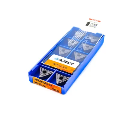 Inserto para torneamento tnmg 160408-ha pc9030 - korloy