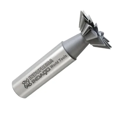 Fresa angular hss ø 25,0 x 067mm 45 graus haste cilíndrica corte a direita din1833 - 1651 indaço