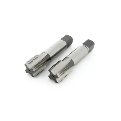 Jogo de macho manual hss 2b unf 3/8" x 24 tpi duas peças i e iii din2181 - e111 dormer