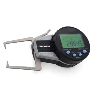 Medidor externo com relógio digital 020 a 040 x 0,005mm haste de 080mm - 114.837 digimess