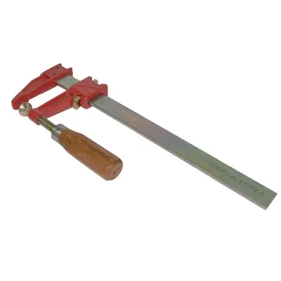 Grampo sargento de avanço rápido e barra chata tipo f abertura de 0800mm sgt-010