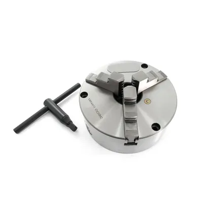 Placa de torno 3 castanhas universais ø 130mm com furação frontal - k-11130-e viber