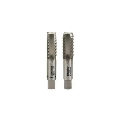 Jogo de macho manual hss mf m14,0 x 1,25 duas peças i e iii din2181 - 2001 king tools