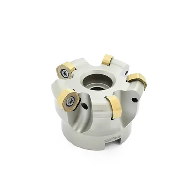 Cabeçote ø 050mm com 05 cortes para inserto hnkx 0604 - lt 645 m-w-d050/5 lamina