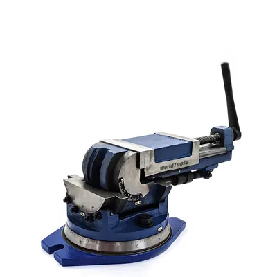Morsa giratória inclinável em 90 graus abertura de 0 a 125mm - vw-125 daigo