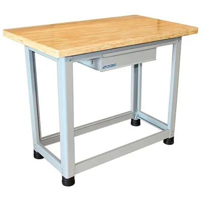 Bancada multiuso desmontável com tampo compensado de pinus 1100 x 600 x 880mm - bm-a marcon