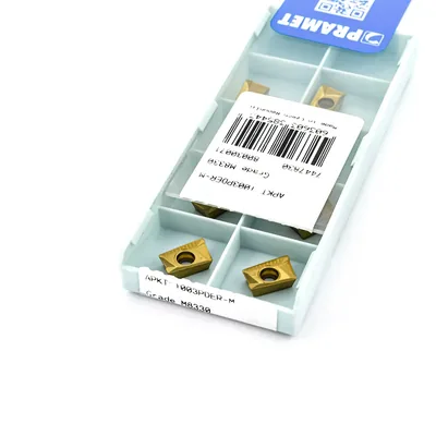 Inserto para fresamento apkt 1003pder-m 8330 - dormer pramet