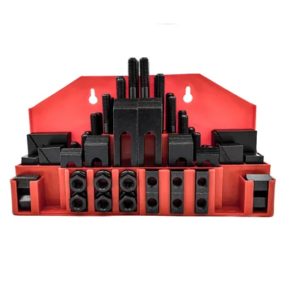 Kit de fixação com 58 peças para mesa com canal de 16,0mm fuso m14 - ck-14 mawbra