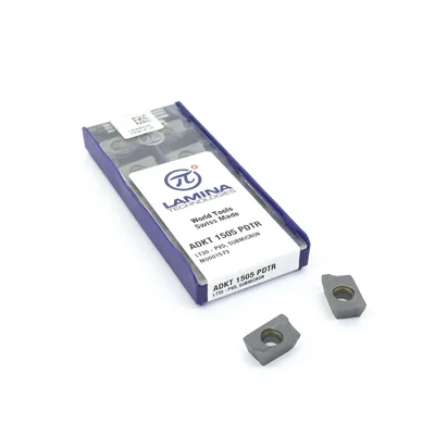 Inserto para fresamento adkt 1505 pdtr lt30 - lamina